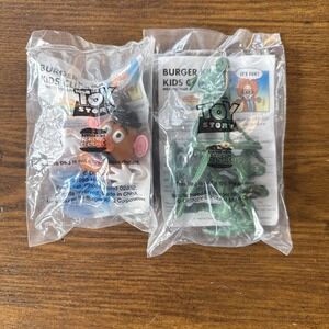 Burger King Kids Club Vintage 1995 Disney Pixar Toy Story Army Men & Potato Head